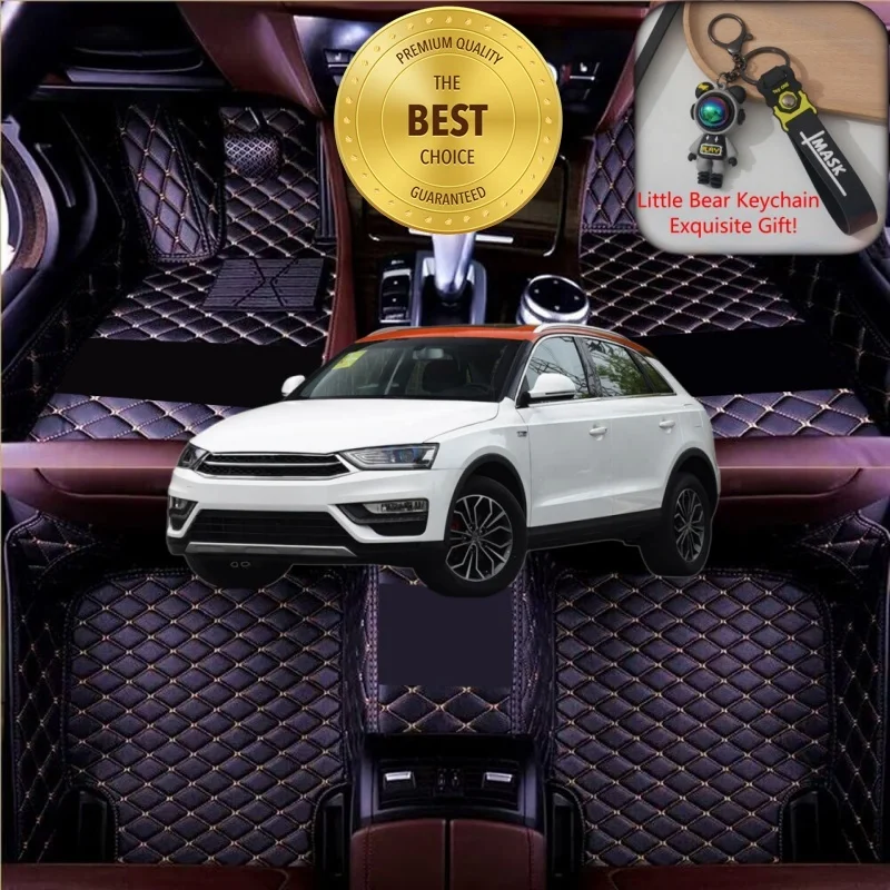 

Customized Fit for Zotye SR7 Car Floor Mats Car Accessories Tailored Waterproof Auto Carpet Liner Mats Left/Right-hand Drive