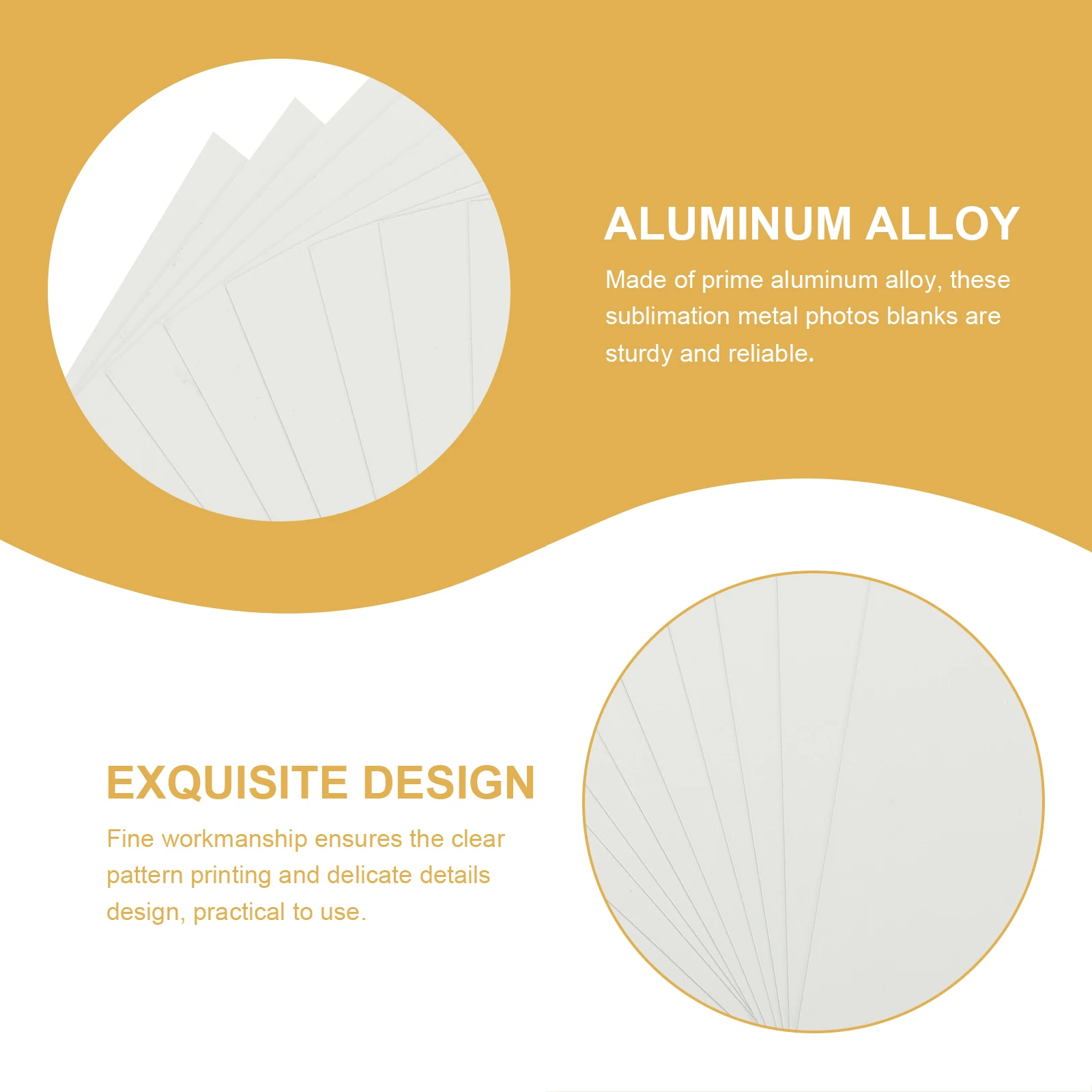 

10Pcs Sublimation Aluminum Metal Blanks Durable Photo Sign Boards for Wedding Christmas Decoration Sublimation Metal Blanks