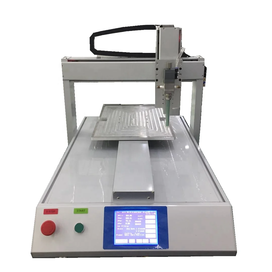Glue Dispenser Badge Doming Machine for Domes Resin Automatic Silicone Tag Label Dispensing Machine Dispens Glue