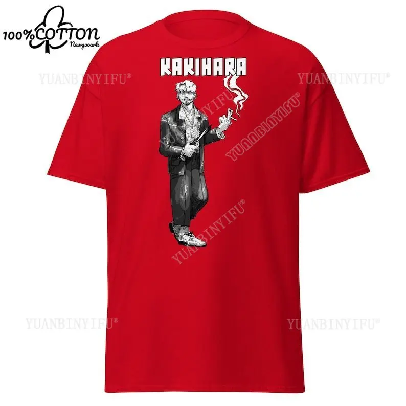 تي شيرت Ichi the Killer Kakihara تي شيرت فيلم رعب ميرش عبادة الأفلام الكلاسيكية قطن عتيق برقبة مستديرة ملابس الشارع الشهير تي شيرت بأكمام قصيرة #5