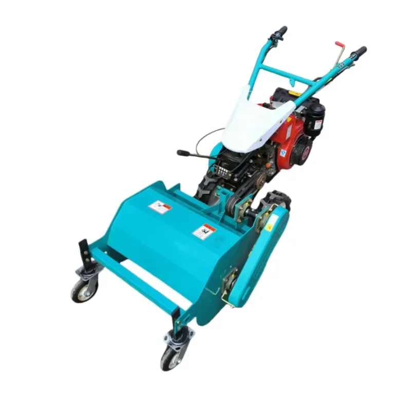 Walk-Behind Lawn Mower: Small-Sized Machine with Grass Shredding Capability