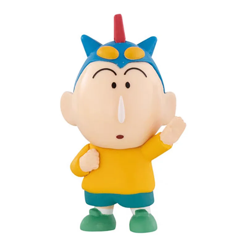 BANDAI Shin-chan Action Kamen disguise Gashapon Anime Action Figure Collect Model