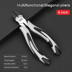 Multifunctional Universal Diagonal Pliers Needle Nose Pliers Hardware Tools Universal Wire Cutters Electrician Wire Pliers