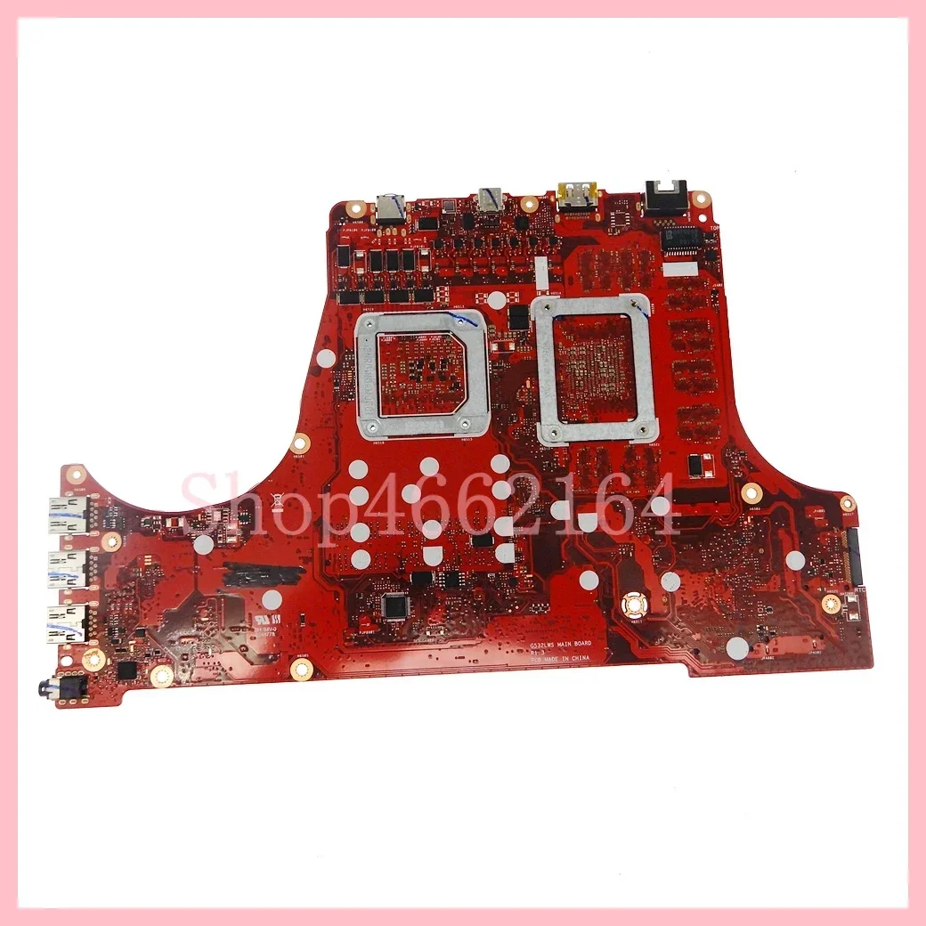 Imagem -02 - Cpu Rtx2070 Gpu Laptop Placa-mãe para Asus Rog G512lv G512lw G512lws G512lu G712lv G712lw G732lws Mainboard G532lws I910980hk