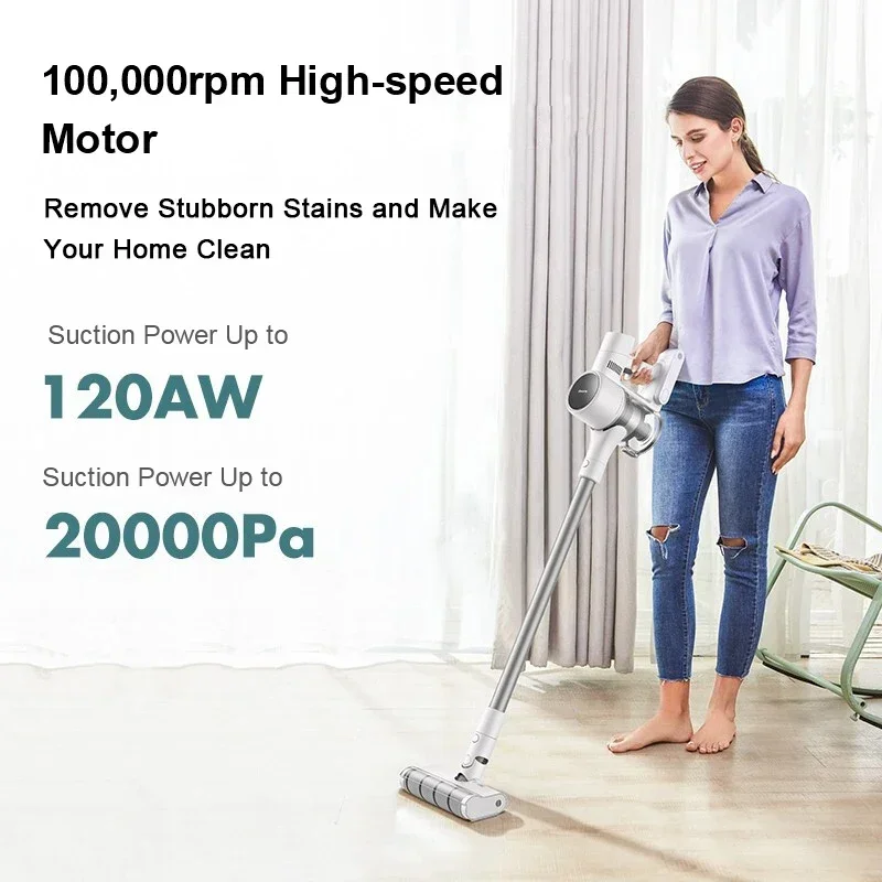 Dreame T10 Handheld Draadloze Stofzuiger 2 w 1 do montażu na ścianie 20 kPa Draadloze Cycloon Filter Stofafscheider Floor Carpet Cleaner