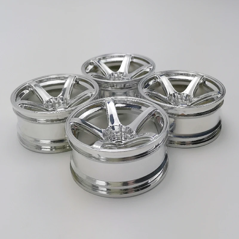 4pcs 3/6/9mm Offset RC Car 1/10 Scale Plastic Wheels Rims Drift On road Touring Model Hobby