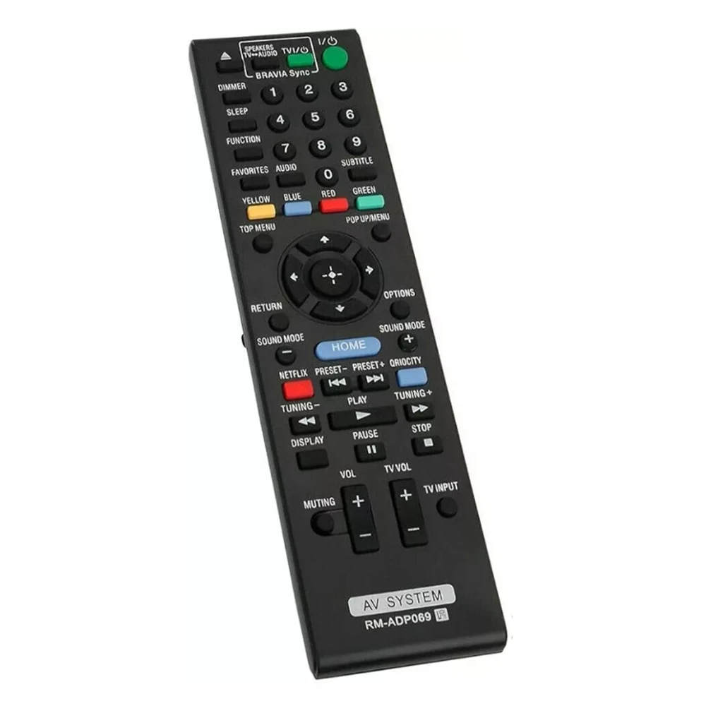 New RM-ADP069 Remote for Sony AV System BDV-N890W BDV-T57 BDV-E280 HBD-T79