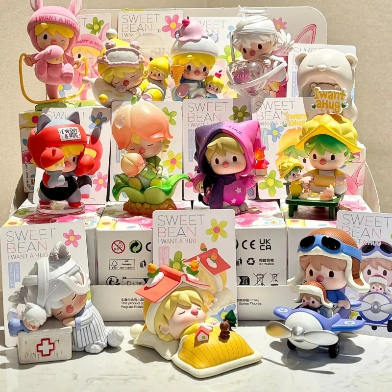 

Authentic Product Blind Box Sweet Bean I Want A Hug Series Mystery Box Cute Action Figures Fashion Toy Lively Doll Creative Gift