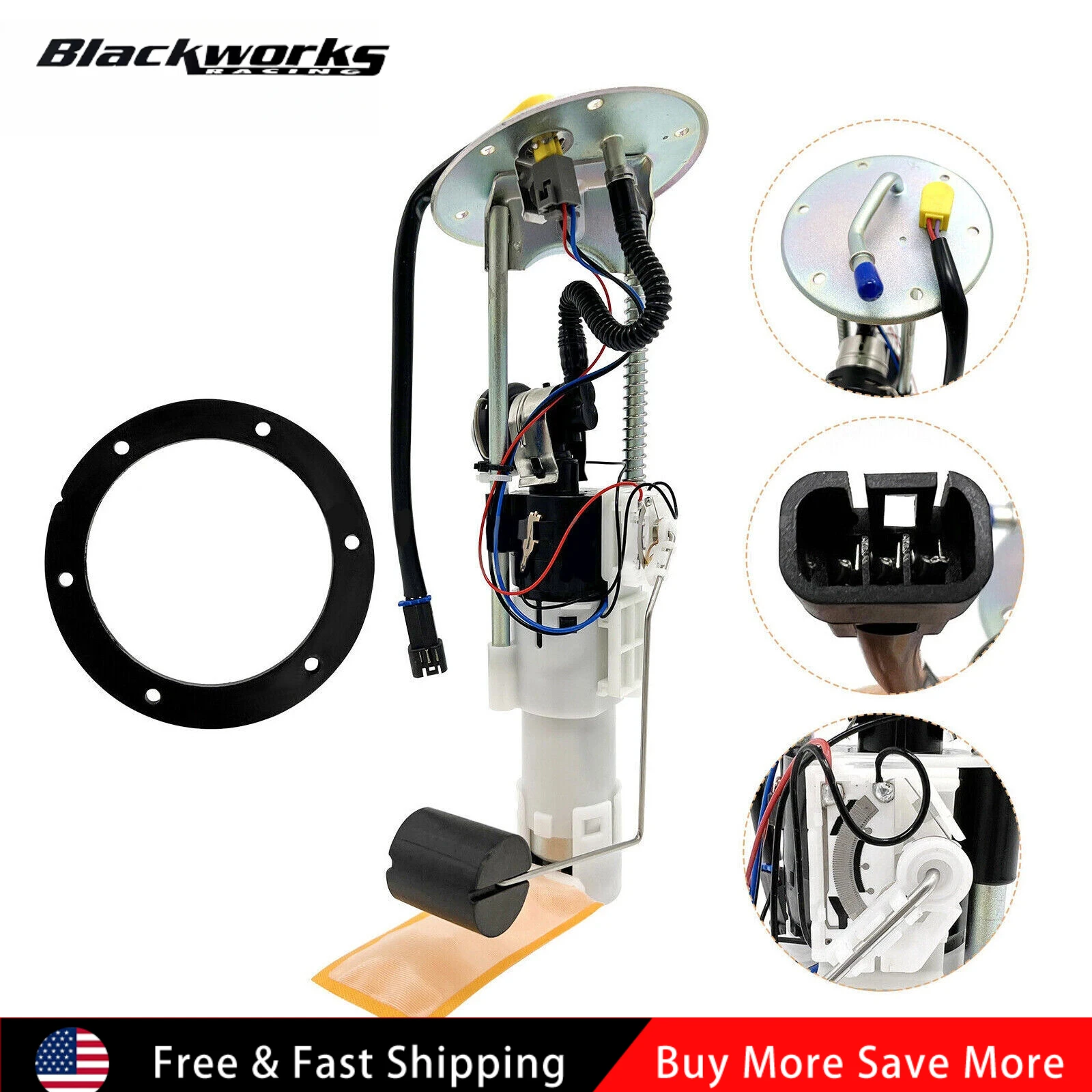 

2520437 47-1041 6 Bolt Fuel Pump Assembly 22520437 for 05-07 Polaris Sportsman 700 EFI 800 EFI