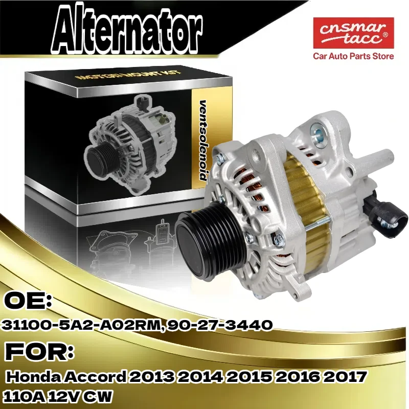 

Надежный генератор автоматического вариатора CVT Trans для Honda Accord 2013-2017 110A 12V CW 31100-5A2-A02RM 90-27-3440