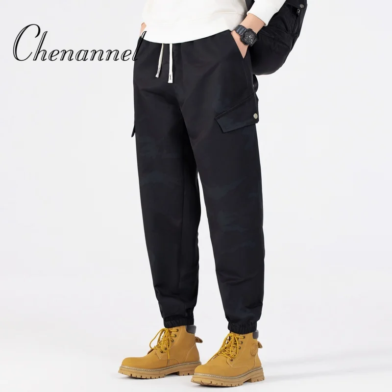 

Новые тактические рабочие брюки, мужские уличные брюки-карго, водонепроницаемые брюки с несколькими карманами, осенне-весенняя уличная рабочая одежда, походные брюки