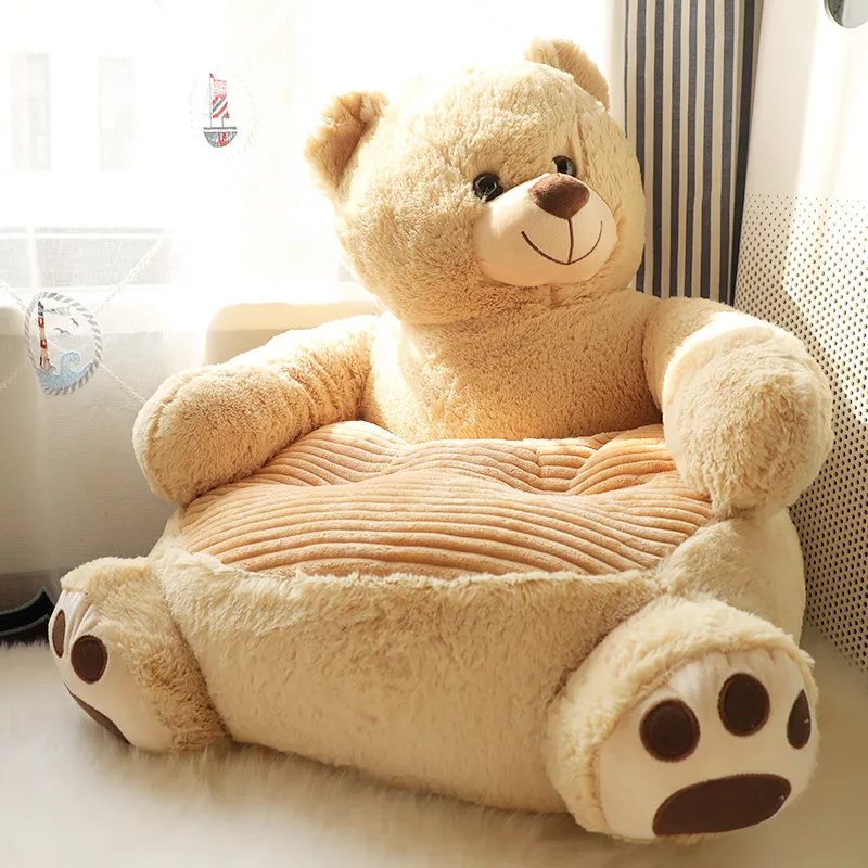 *Lovely Teddy Bear Panda Unicorn Duck Plush Toys Birthday Gift Children Room Decor Cartoon Child Seats Sofa Baby Portable Chair