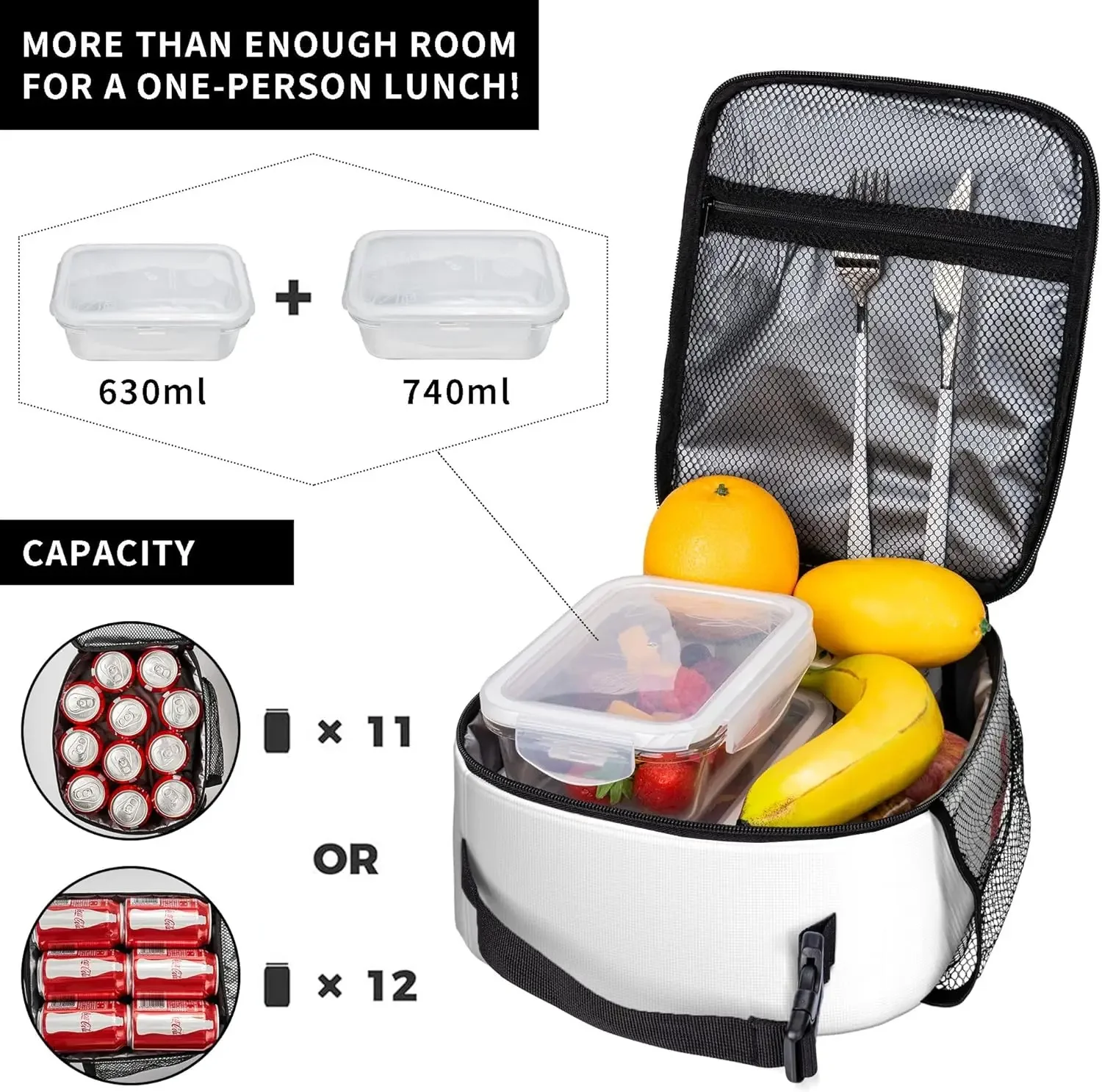 Funny Human Organ for Transplant Insulated Lunch Box - Portable Lunch Bag Reusable Lunch Tote for Women Men and Kids-Gag Gift