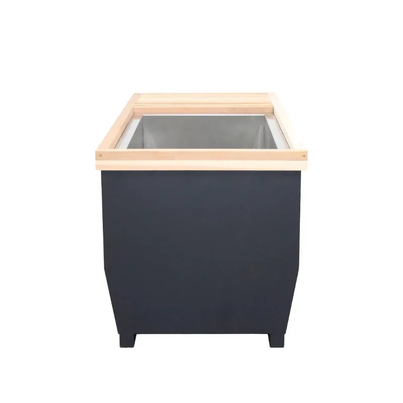 304 Stainless Steel Ice Bath Tub Cold Plunge with Chiller Commercial All in One Cold Plunge with Water Filtration