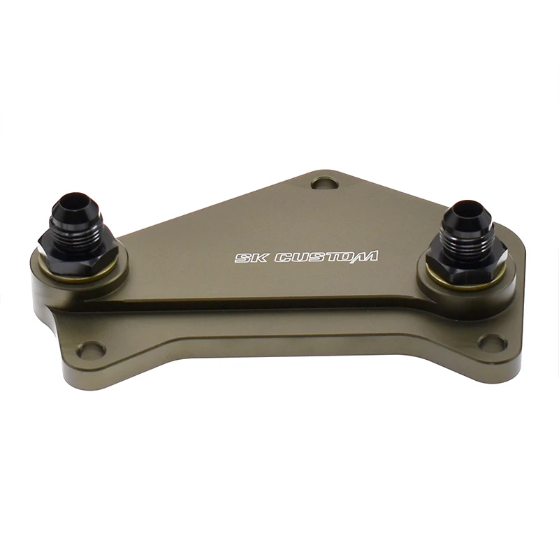 SK CUSTOM für Volkswagen Audi Golf MK5 MK6 DSG6 Getriebeölkühler-Adapter DQ250 Kühladapter