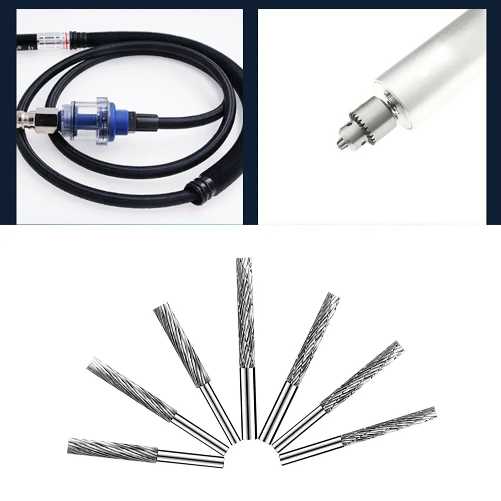 1 pz 3mm 4mm 5mm 6mm gambo fresa in carburo di tungsteno fresa utensile rotante fresa per utensili rotanti Dremel File rotante
