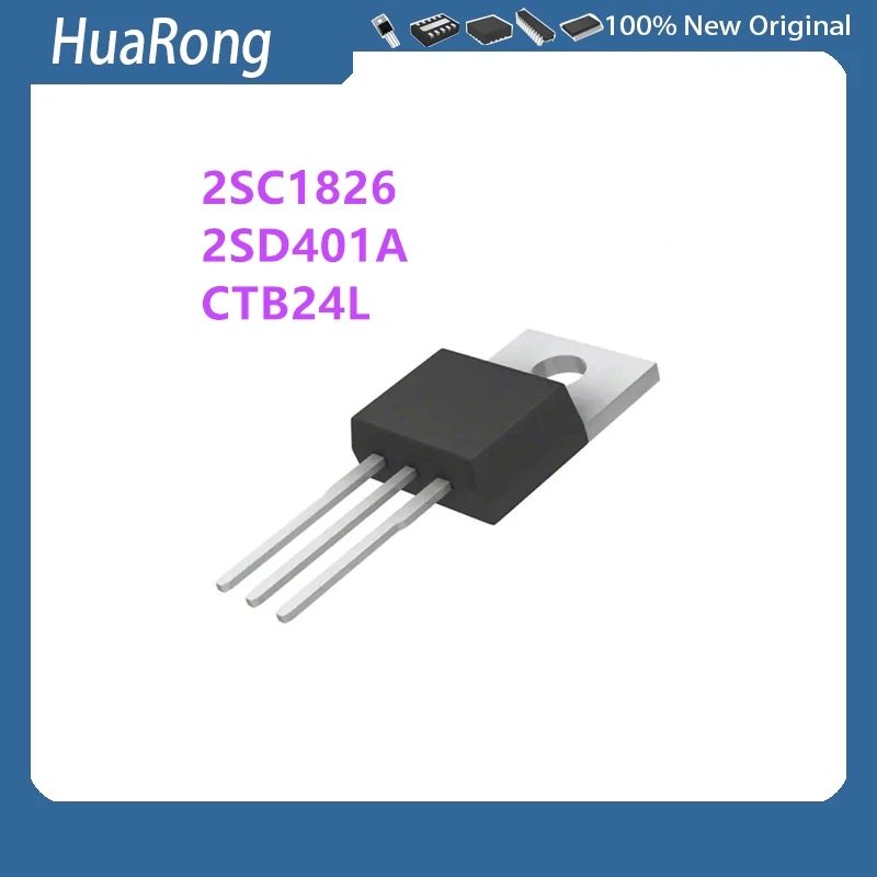 20Pcs/Lot 2SC1826 C1826 2SD401A 2SD401 D401A CTB24L TO-220