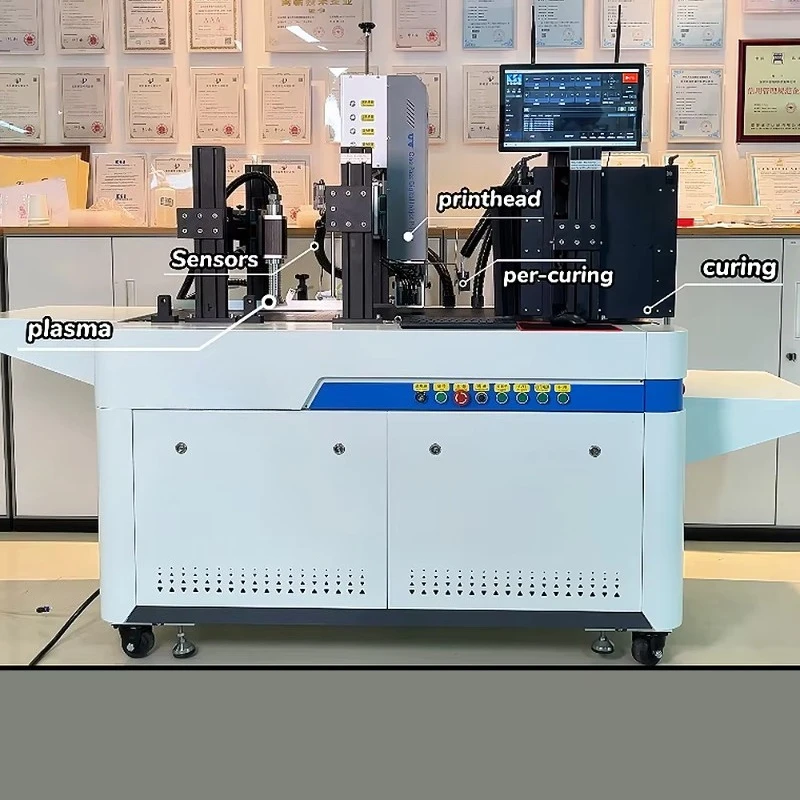 Lunch Box Cover Printing Machine Plastic Bowl Side Digital Printer Single Pass Printer