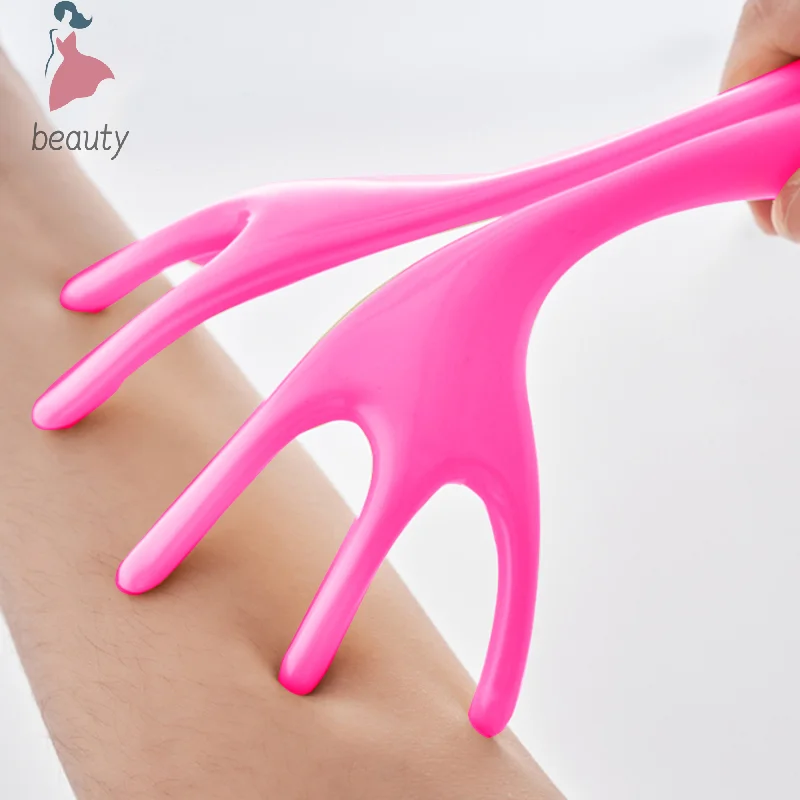 1PCS Manual Six Claw Scalp Massager Head Massager Itching Stick Relaxing Massage Tingler And Scratcher For Hair Stimulation