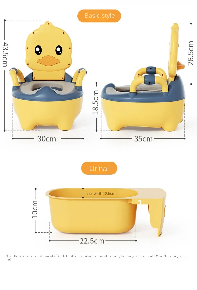 Baby Toilet Boys Girls Potty Training Seat Child Potty Ergonomic Chair Comfy Toilets Stool Type Kids Gift Toilet Potties Seats