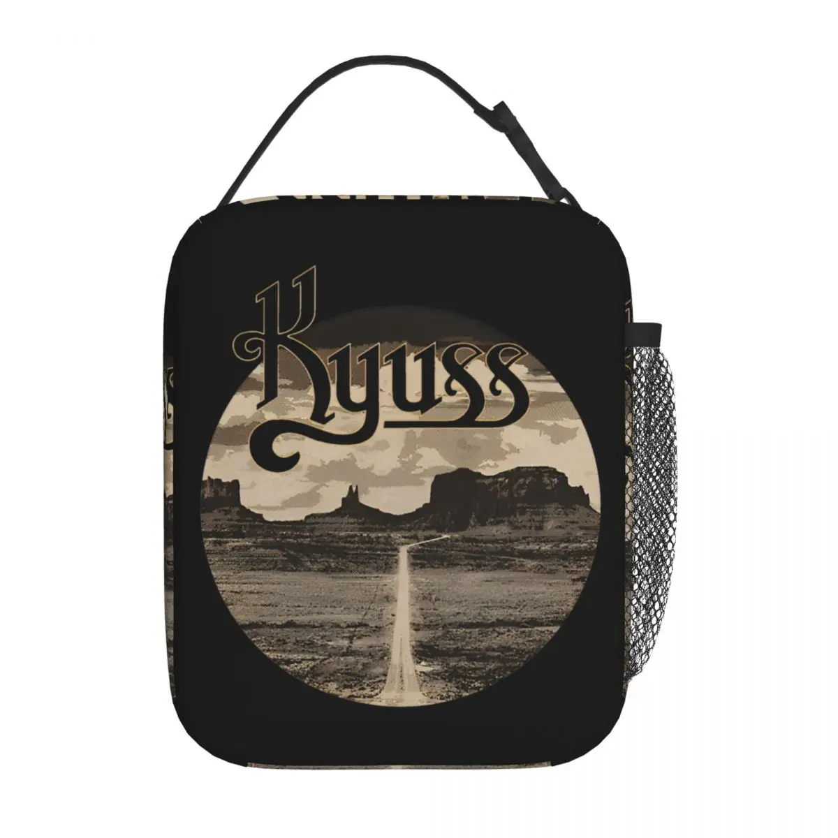 Kyuss Rock Band Thermal Insulated Lunch Bags for School Portable Bento Box Men Women Thermal Cooler Lunch Boxes