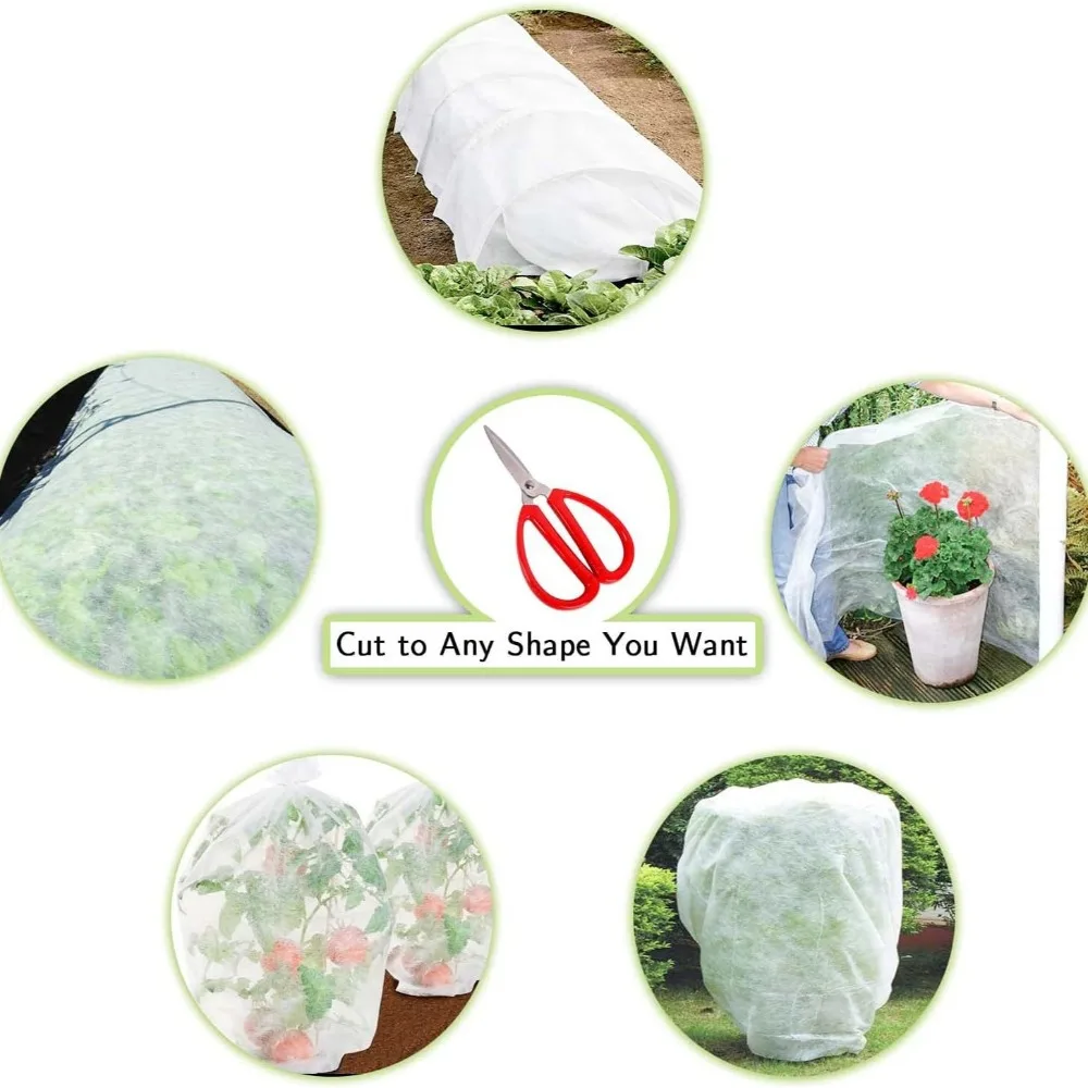 Plant Cover Cloth, Non-woven Winter Antifreeze Blanket, Grass Bag/ecological Bag/slope Protection Bag, Plant Cold Protection