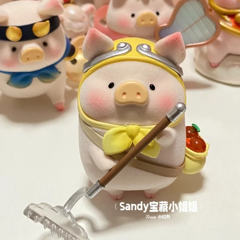 حقيقي لولو الخنزير رحلة في الغرب سلسلة صندوق أعمى لطيف أنيمي الشكل تحصيل لعبة مجسمة فتاة عيد ميلاد مفاجآت هدية #4