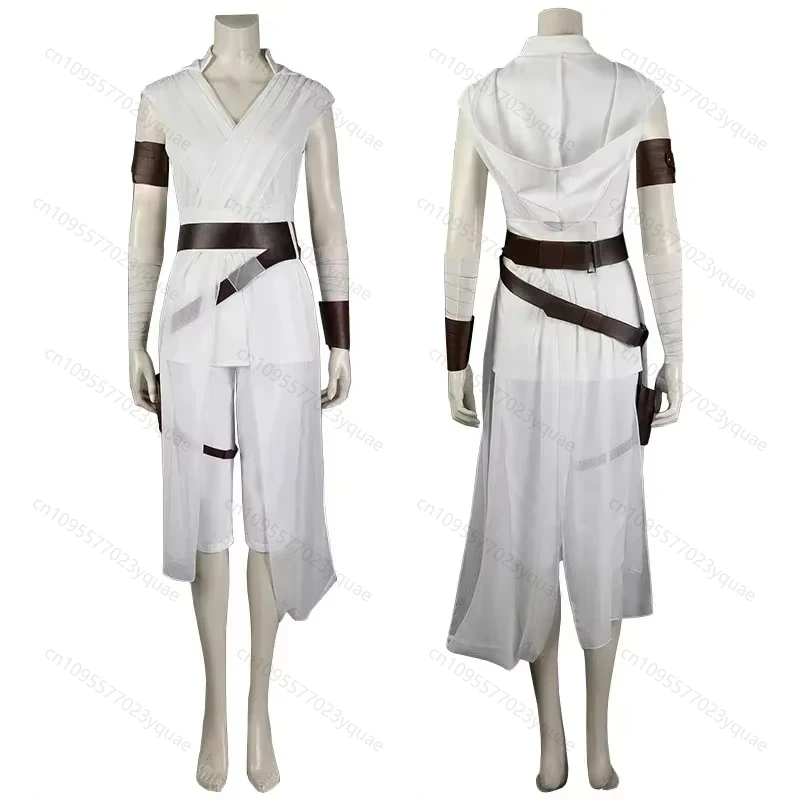 Star and Wars Rey Cosplay Costume The Rise of Skywalker Cosplay Uniform Full Set Halloween Carnival Party Costumes for Woman Gir