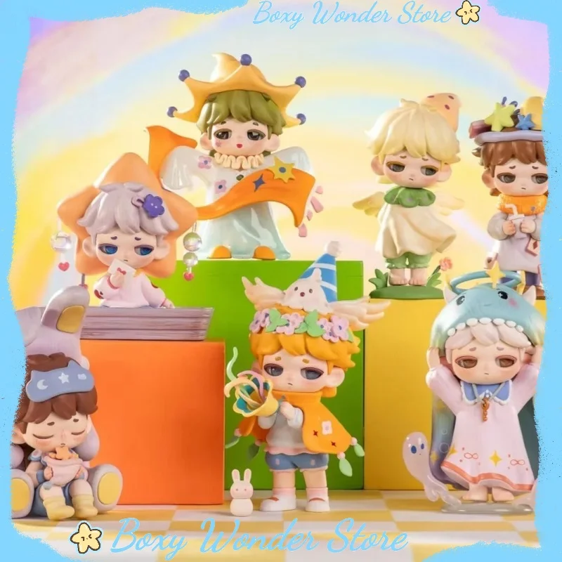 

Подлинная серия Simontoys Mann, модная слепая коробка, игрушки, фигурки и подарки с гениальными идеями, кавайные украшения