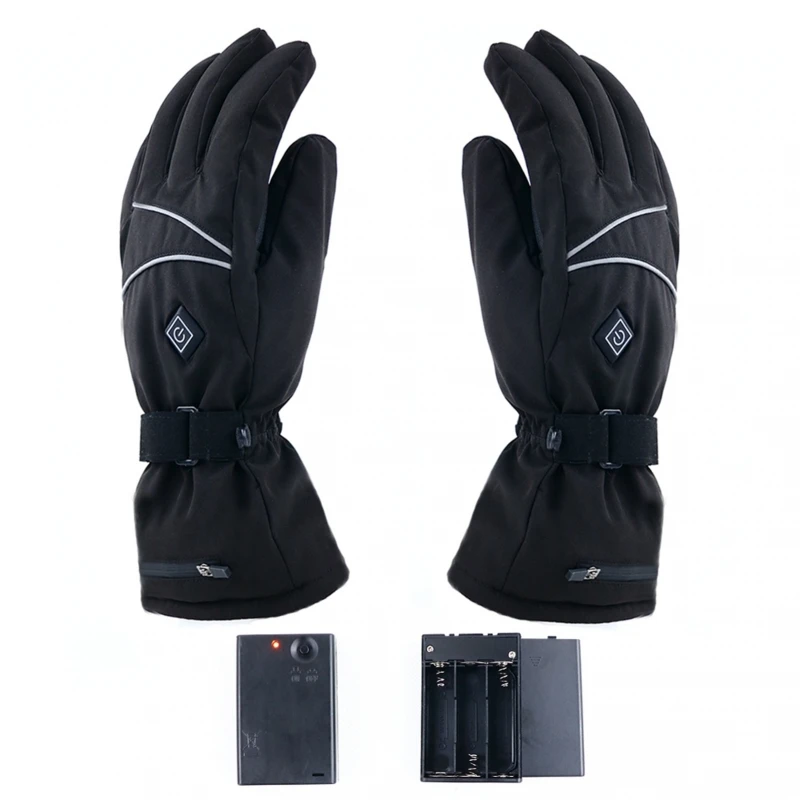 AliExpress Electric Heated Gloves for Men and Women Water-resistant Winter Warm Touchscreen Gloves Outdoor Sport Gloves Mittens for Skiing