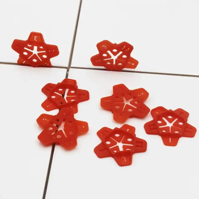 พื้นเซรามิก Spacer ชิ้นระบบปรับระดับกระเบื้องช่วยคงที่ตะเข็บการ์ด Wall Gap เครื่องมือก่อสร้างปรับปรุงประสิทธิภาพ