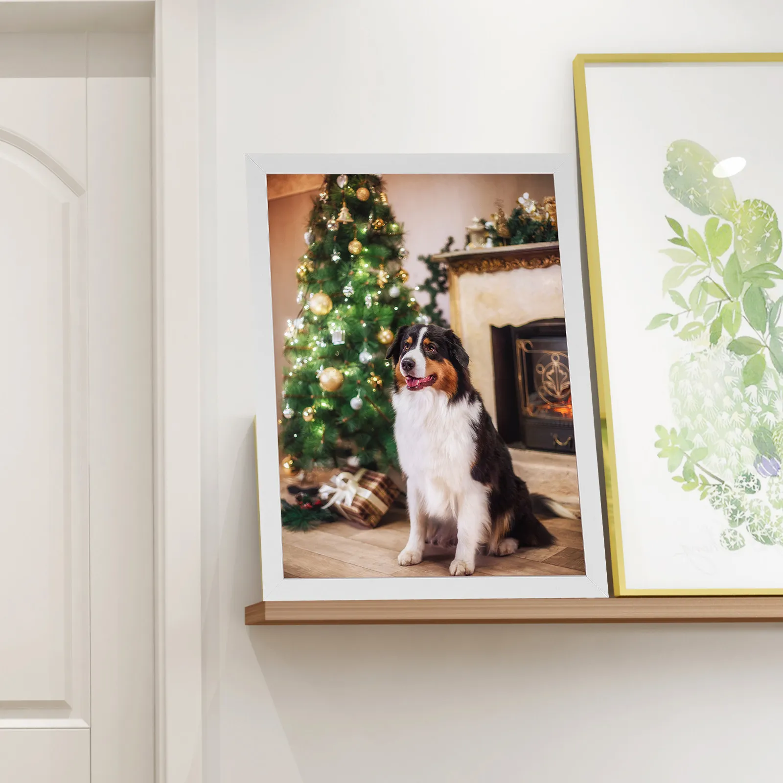 Wall Mounting Pmma Picture Frame Clear Transparency Shatter Resistant Frame for Living Room Bedroom Photo Display DIY Wedding