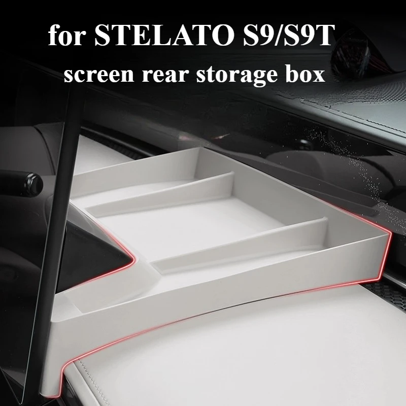 For STELATO S9/S9T dashboard rear storage box silicone protective mat anti-slip protective pad modification accessories