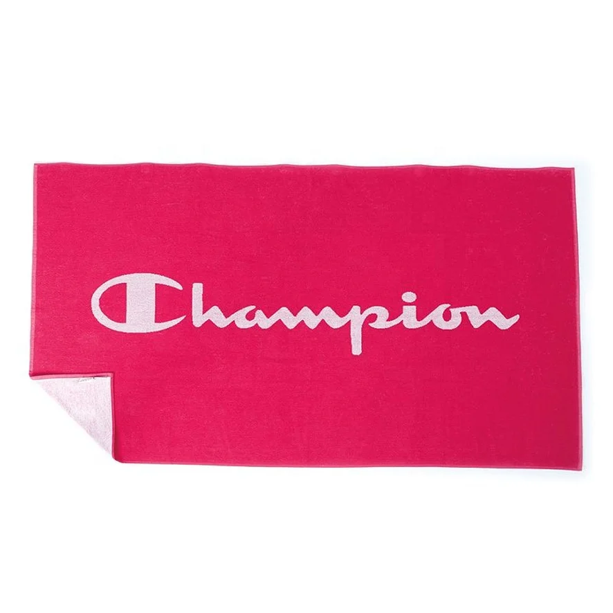 MOQ 50pcs Custom Beach Towel Logo Cotton  Woven Full Color Reactive Printing 100%  Terry  s for