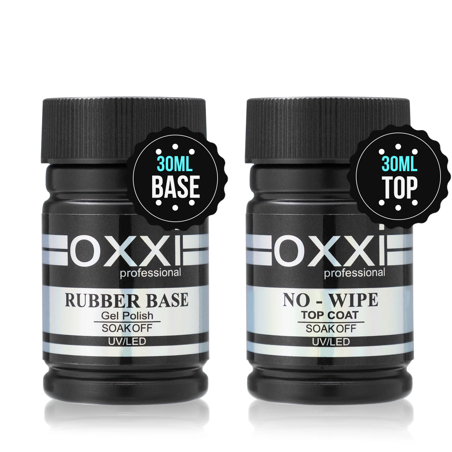 OXXI 30ml Dikke Rubberen Basis Gel Polish Hoogglans Geen Veeg Top Coat uv Vernis voor Nagel Semi-permanente Top Coat y Base Coat Gellac