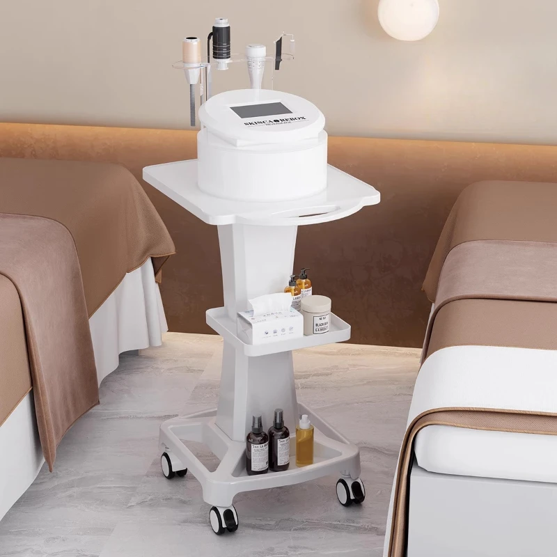 

Plastic Cleaning Cart Salon Trolley Storage Carts Move The Shelf Salon Trolley Luxury Furniture Carrito De Peluquería Lstc