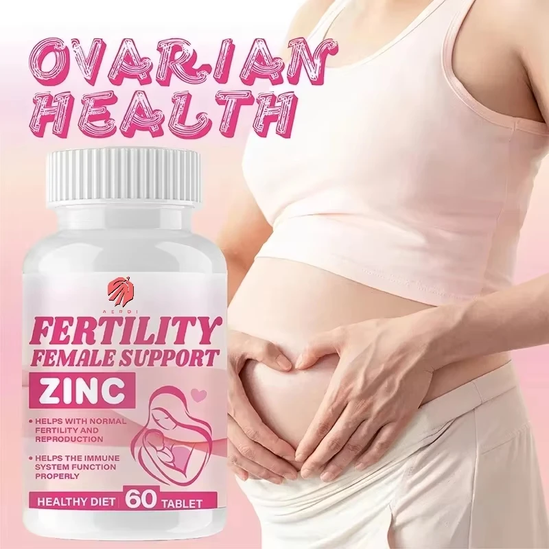 Suplemento de fertilidad - Prepara el cuerpo para el embarazo - Reduce el riesgo de infertilidad, no OGM, 60 cápsulas