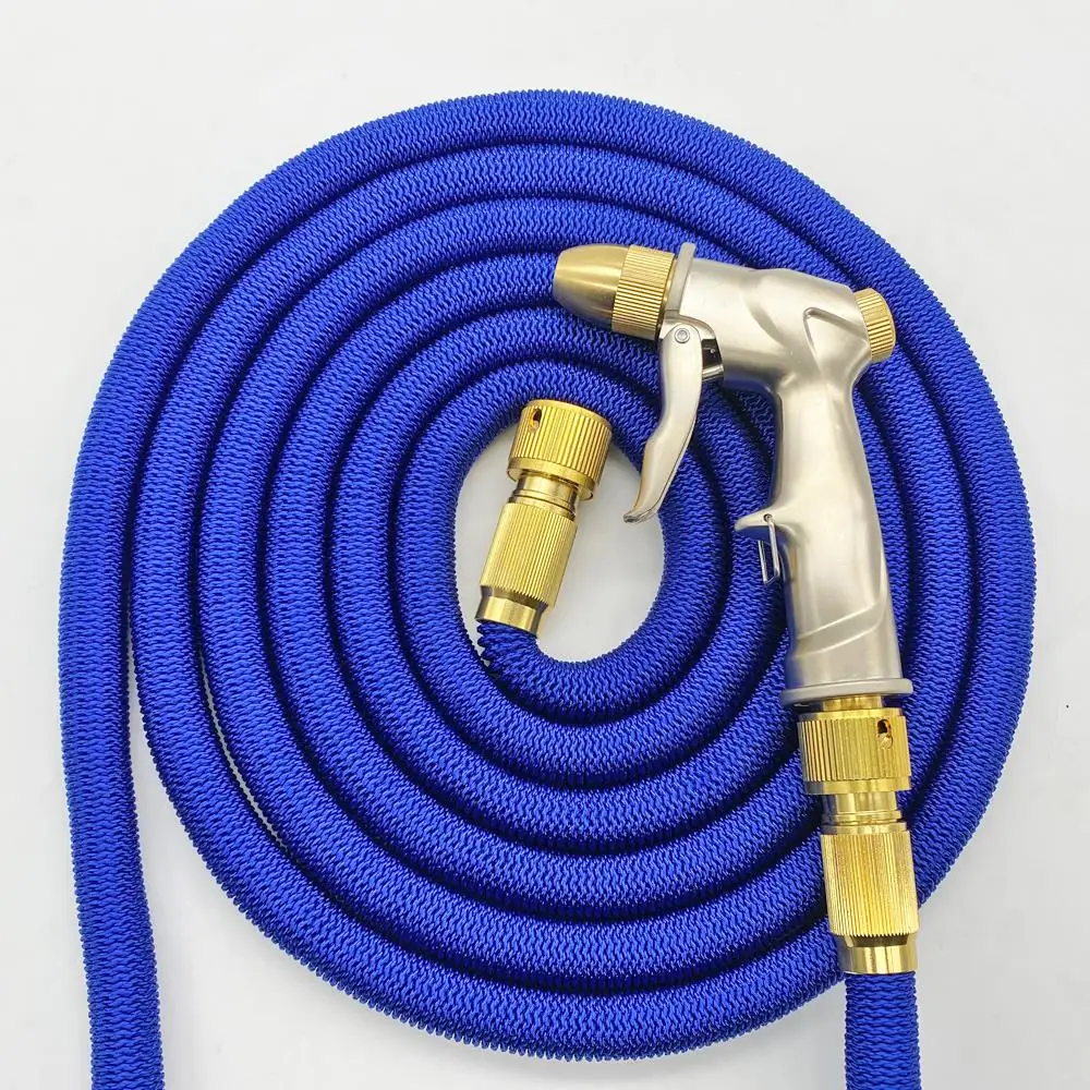 Garden Hose Pipe Spray Gun Magic Hose Pipe Expandable Water Hose 25FT-100FT With Water Gun Pressure Washer Car Wahser