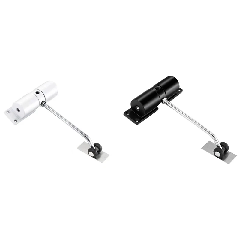 Cierrapuertas Simple, bisagra automática para el hogar, cierre silencioso, puerta Invisible, cierre de puerta automático