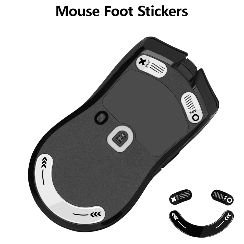 

Glass Mouse Feet Skates For V2 Mouse Enhances Gaming Precise And Speed, Smooth Mouse Glides Pads