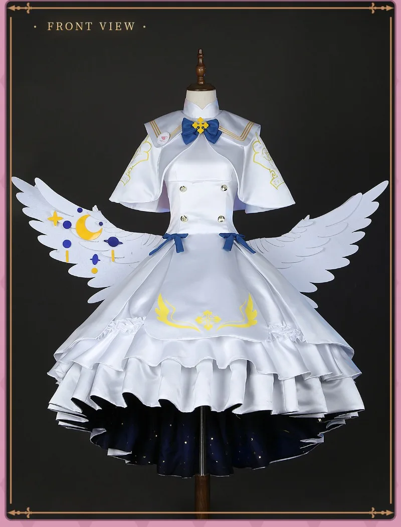 

Misono Mika Cosplay Costume Blue Archive Game Suit Dress Wings Halloween Carnival Party Outfit Props