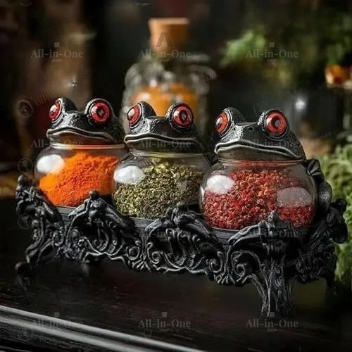 Frog Apothecary Spice Jars Frog Apothecary Spice