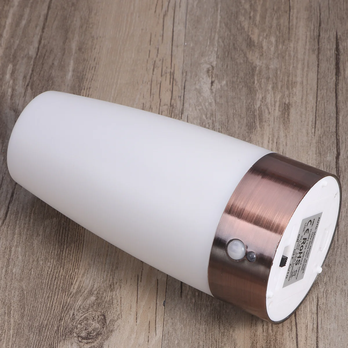 Wireless Motion Sensor Lamp Operated Lightweight ABS No Wiring for Hallway Bathroom LED Night Light Human