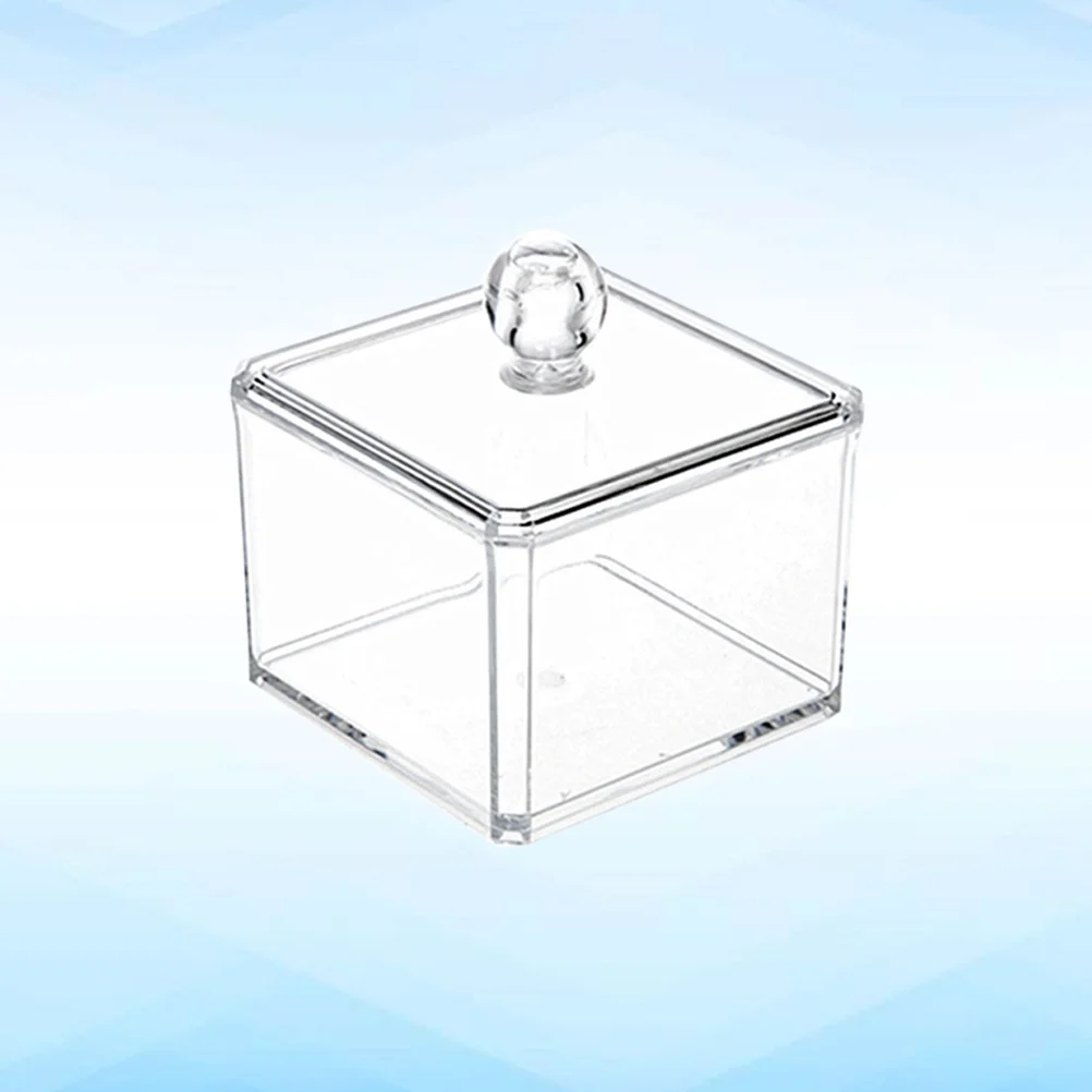 

Acrylic Cosmetics Organizer Transparent Makeup Storage Box Durable Robust Desk Dressing Table Container Cosmetics Containers