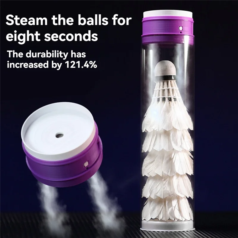 Humidificador de volante de bá - Badminton Shuttlecock reseña y precio