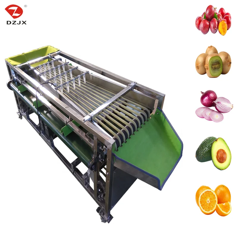 Cleaning And Sorting Machine Vegetable Citrus Fruit Carrot Cherry Grading Machine Coffee Cherry Sorter Sort Machine