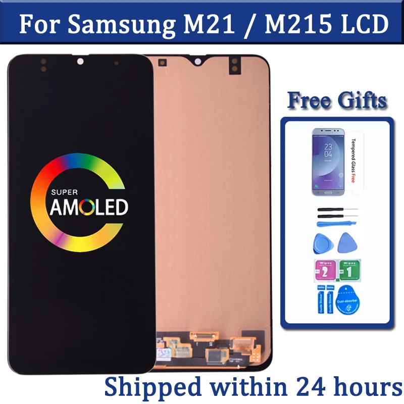 

Super AMOLED Screen For SAMSUNG M21 LCD with Touch Screen Digitizer Assembly For Samsung M215 LCD Replacement Display