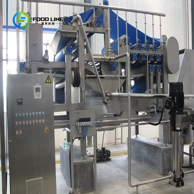 Custom Fruit Belt Press Juicer Extractor Filter Machine Large Capacity Industrial Grade For Food Beverage Processing Factory