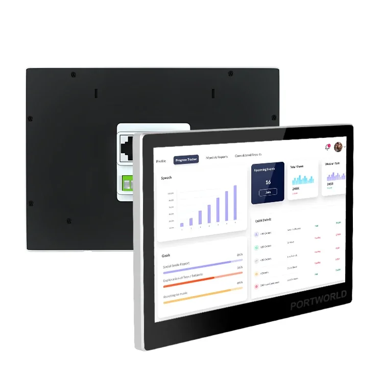 Smart Home Tuya 10 Inch IP&WIFI Security System KNX Touch Panel