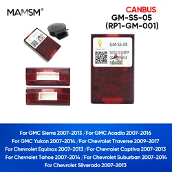 MAMSM Car Radio Canbus For GMC Sierra Acadia Yukon Chevrolet Traverse Equinox Tahoe Captiva Suburban Silverado Decoder Adapter